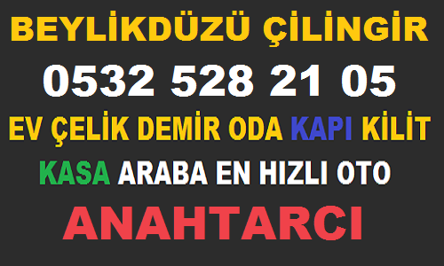 Beylikdüzü'nde çelik kapı açma işlemi yapan çilingir